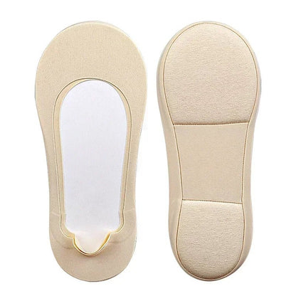 “Women’s Boat Sock Insoles – Shock - Absorbing, Non - Slip Invisible Shoe Pads for Plantar Fasciitis and Foot Comfort” - RELUX.STORE