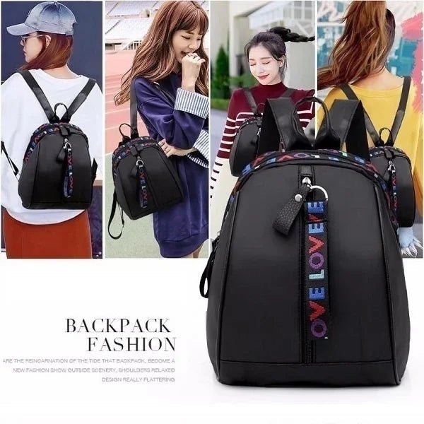 Women’s Fashion LOVE Backpack – Casual Shoulder Bag & School Backpack for Daily Use - RELUX.STORE