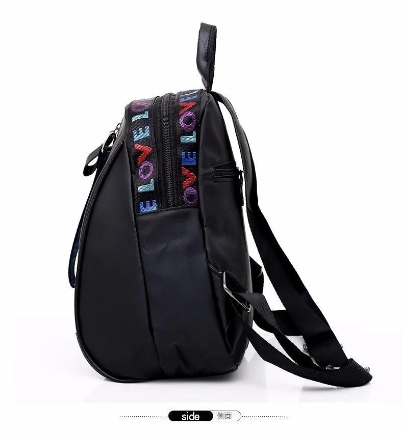 Women’s Fashion LOVE Backpack – Casual Shoulder Bag & School Backpack for Daily Use - RELUX.STORE