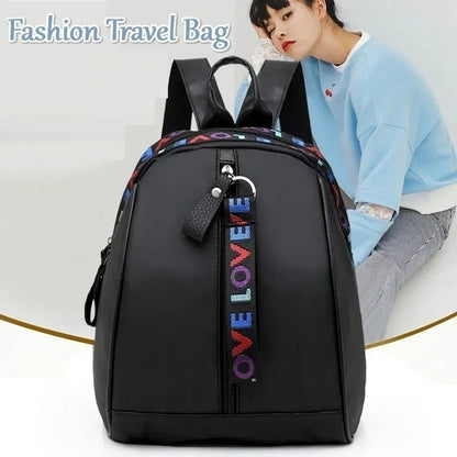 Women’s Fashion LOVE Backpack – Casual Shoulder Bag & School Backpack for Daily Use - RELUX.STORE
