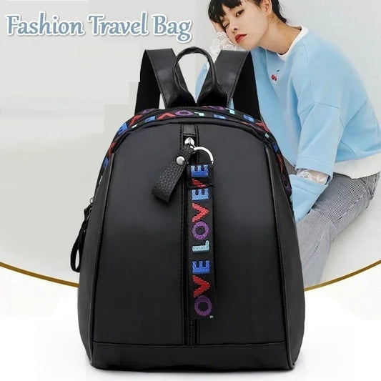 Women’s Fashion LOVE Backpack – Casual Shoulder Bag & School Backpack for Daily Use - RELUX.STORE