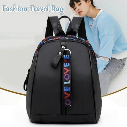Women’s Fashion LOVE Backpack – Casual Shoulder Bag & School Backpack for Daily Use - RELUX.STORE
