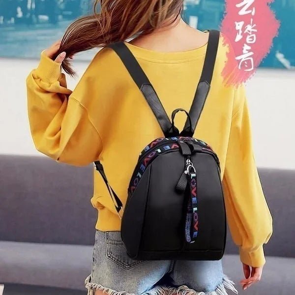 Women’s Fashion LOVE Backpack – Casual Shoulder Bag & School Backpack for Daily Use - RELUX.STORE