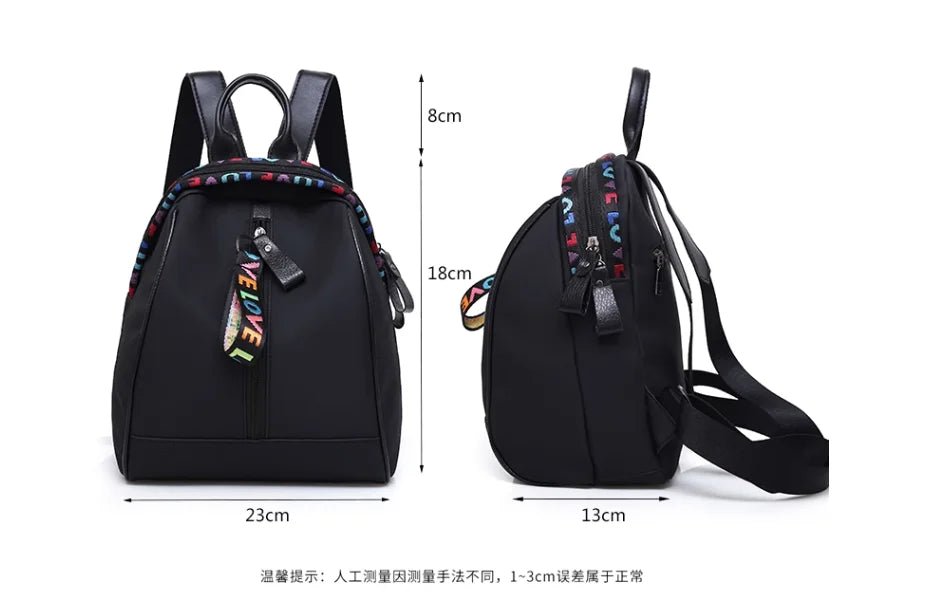 Women’s Fashion LOVE Backpack – Casual Shoulder Bag & School Backpack for Daily Use - RELUX.STORE