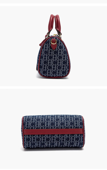 Women's Shoulder Bag 2025 New Cowboy Splicing Pillow Bag, Casual Party Women's Handbag - RELUX.STORE