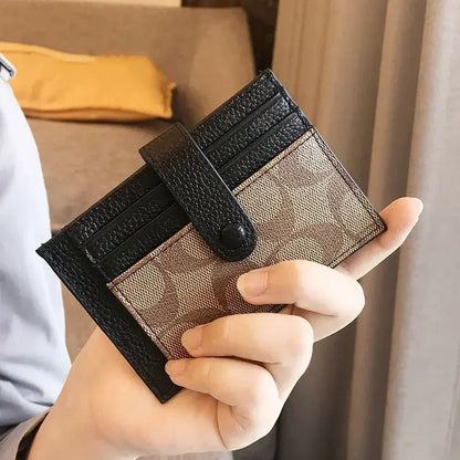 “Women’s Small Wallet – Short Fold Card Holder & Coin Purse | Anti - Degaussing ID & Driver’s License Card Holder for Ladies” - RELUX.STORE