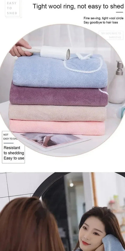 “Women’s Wearable Bath Towel – Fast - Drying 140×85cm Bathrobe for Shower, Spa, Gym, and Beach” - RELUX.STORE
