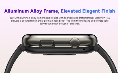 [World Premiere] Blackview Smartwatch R60 Watch 1.96'' AMOLED Display 800mAh Bluetooth Phone Calls Health and Fitness Tracking - RELUX.STORE