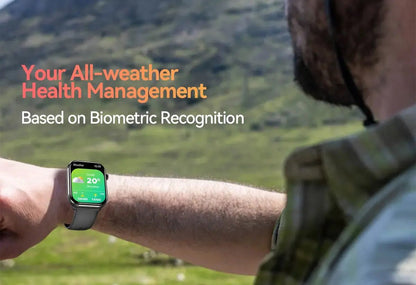 [World Premiere] Blackview Smartwatch R60 Watch 1.96'' AMOLED Display 800mAh Bluetooth Phone Calls Health and Fitness Tracking - RELUX.STORE