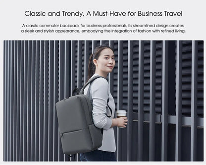 Xiaomi Classic Business Backpack 2 – Large Capacity Travel & Laptop Bag for Men & Women - RELUX.STORE