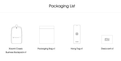 Xiaomi Classic Business Backpack 2 – Large Capacity Travel & Laptop Bag for Men & Women - RELUX.STORE