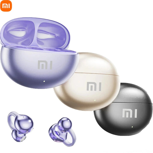XIAOMI M91 Wireless Earbuds – Open - Ear Clip Sports Earphones with Bluetooth 5.4, ENC Noise Cancelling & Microphone - RELUX.STORE