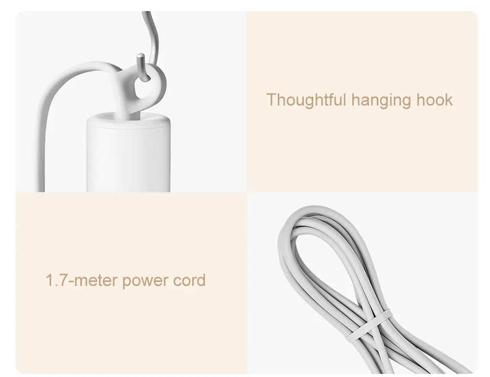 XIAOMI MIJIA Portable Anion Hair Dryer H101 Quick Dry Professinal Foldable 1600W 50 Million Negative Lons Home Travel Hair Care - RELUX.STORE