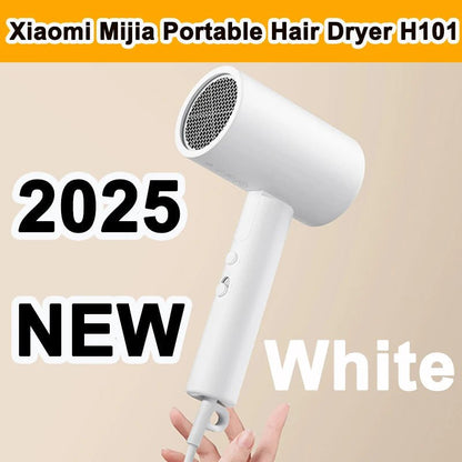 XIAOMI MIJIA Portable Anion Hair Dryer H101 Quick Dry Professinal Foldable 1600W 50 Million Negative Lons Home Travel Hair Care - RELUX.STORE