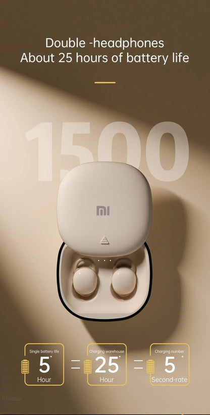 "XIAOMI Pro999 TWS Bluetooth Earphones – Invisible In - Ear Sleep Earbuds with Noise Reduction, Comfortable Fit for Music & Gaming" - RELUX.STORE