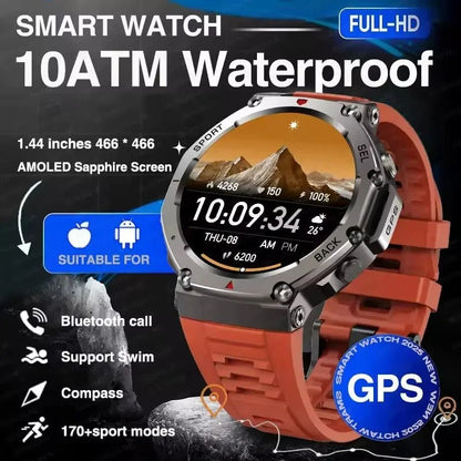 Xiaomi T - Rex 3 For Amazfit New Military gps smartwatc Built - in Compass Altimeter 10ATM Waterproof Sports Smartwatch Men Women - RELUX.STORE