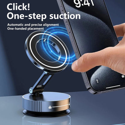 Xiaomi Vacuum Magnetic Car Phone Holder 360 ° Adjustable Suction Cup Phone Holder Magnetic Phone Holder Pocket Sized Foldable - RELUX.STORE