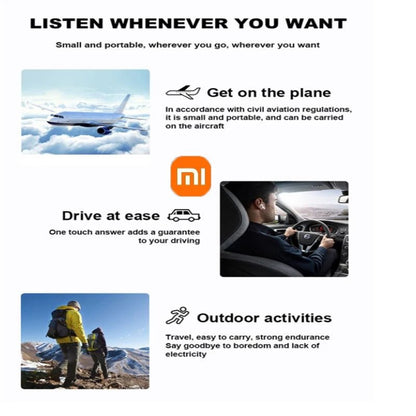 Xiaomi wireless headphones, in - ear, HiFi stereo, Bluetooth, noise cancellation, Sports gaming headset. - RELUX.STORE