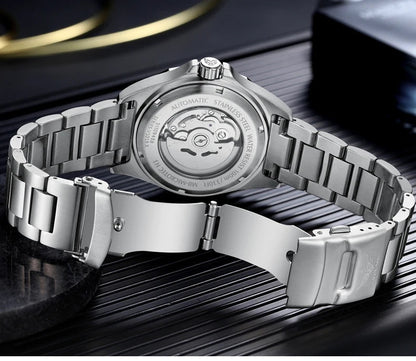 Yelang V1019 Brand 44MM Men Watch NH36 100M PROFESSIONAL WATERPROOF Deep Diving Mechanical Automatic Watch Sapphire Lens Reloj - RELUX.STORE