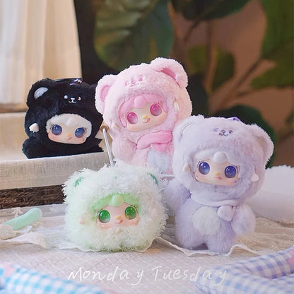 "Yooki 4th Gen Blind Box – Take A Bit Small Bear Plush Keychain & Backpack Pendant Mystery Doll Gift" 🧸🎁✨ - RELUX.STORE