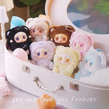 "Yooki 4th Gen Blind Box – Take A Bit Small Bear Plush Keychain & Backpack Pendant Mystery Doll Gift" 🧸🎁✨ - RELUX.STORE