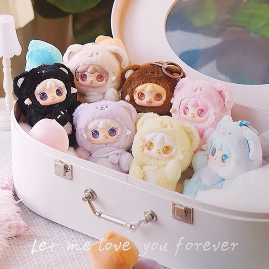 "Yooki 4th Gen Blind Box – Take A Bit Small Bear Plush Keychain & Backpack Pendant Mystery Doll Gift" 🧸🎁✨ - RELUX.STORE