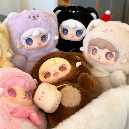"Yooki 4th Gen Blind Box – Take A Bit Small Bear Plush Keychain & Backpack Pendant Mystery Doll Gift" 🧸🎁✨ - RELUX.STORE