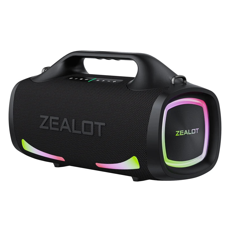 ZEALOT S79 100watts Waterproof Portable Blue Tooth Speaker with RGB Light - RELUX.STORE
