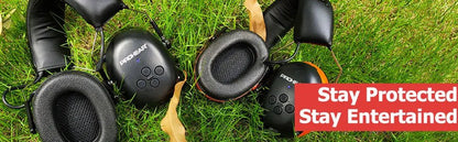 ZOHAN 5.0 Bluetooth Electronic Earmuff Headphones – Hearing Protection Headset with Noise Reduction, Music Playback & Rechargeable Battery - RELUX.STORE