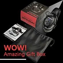 ZOHAN 5.0 Bluetooth Electronic Earmuff Headphones – Hearing Protection Headset with Noise Reduction, Music Playback & Rechargeable Battery - RELUX.STORE